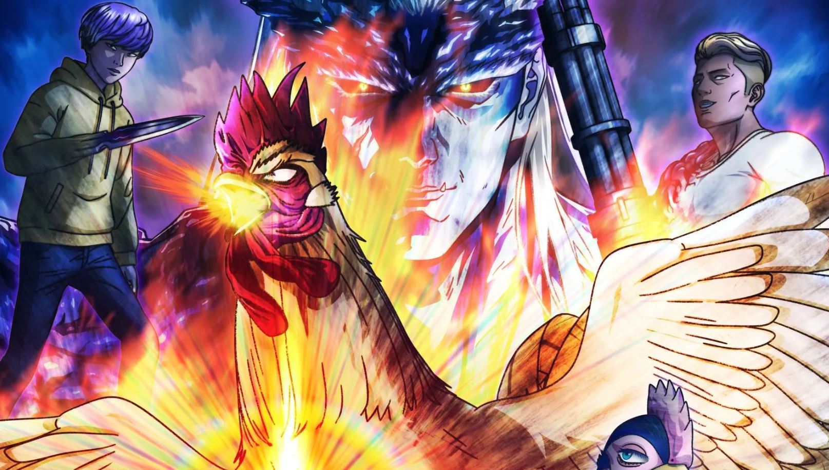 انمي Rooster Fighter مترجم